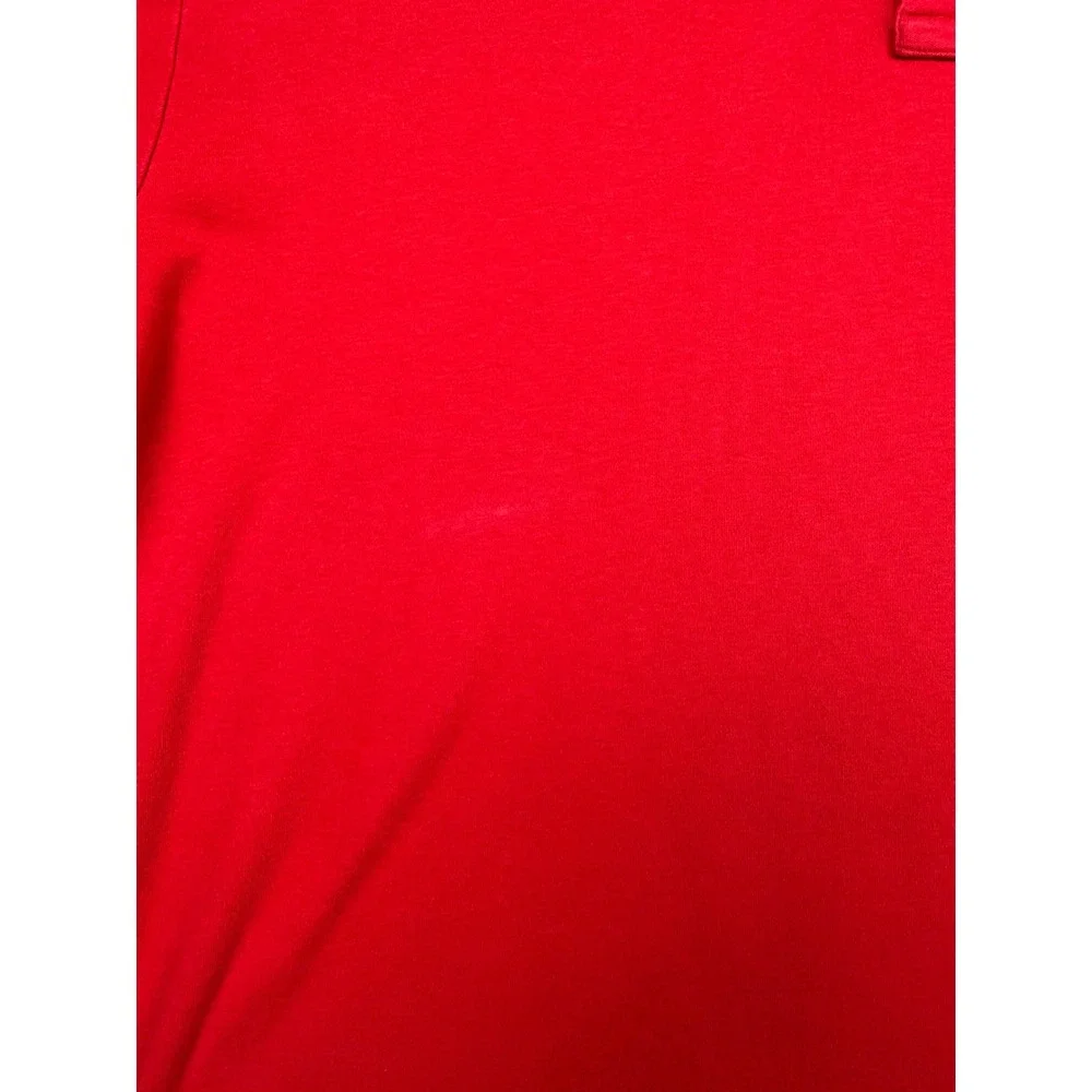 Polo Ralph Lauren Polo Shirt Red Mens‎ XL Classic Fit Cotton Blue Pony USA READ